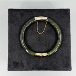 Chinese Jade Bangle Bracelet