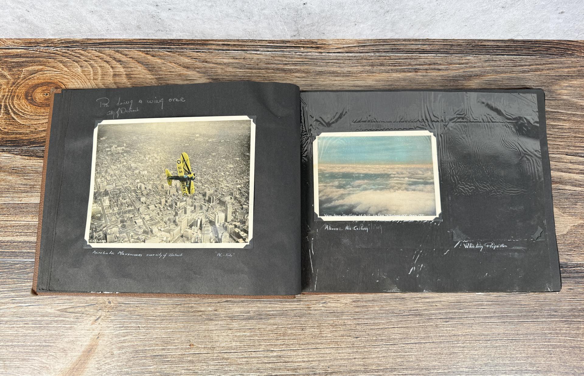 Exceptional WW2 Photo Album Airplanes