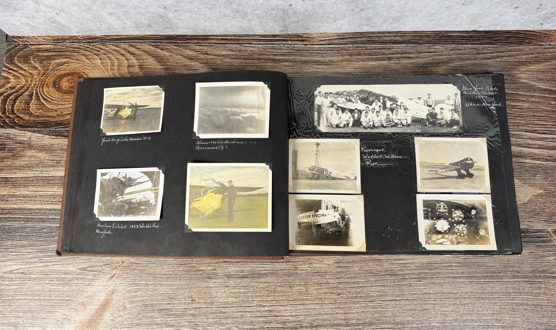 Exceptional WW2 Photo Album Airplanes