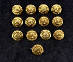 Montana Highway Patrol Uniform Buttons