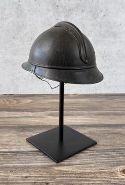 WWI WW1 French M1915 Adrian Artillery Helmet