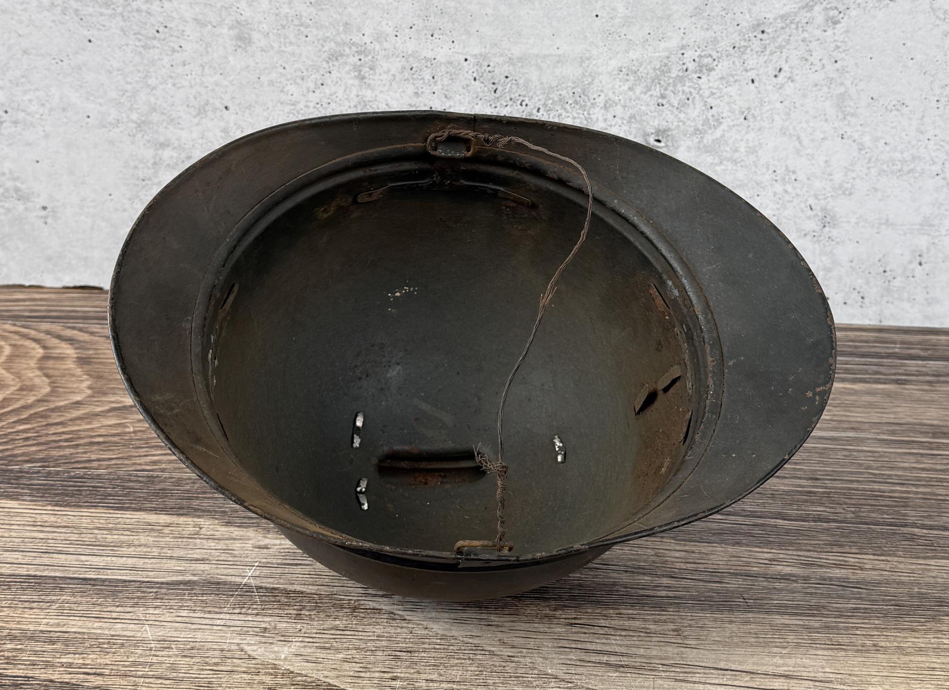WWI WW1 French M1915 Adrian Artillery Helmet
