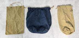 WWI WW1 WW2 US Army Navy Duffle Bags