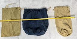 WWI WW1 WW2 US Army Navy Duffle Bags