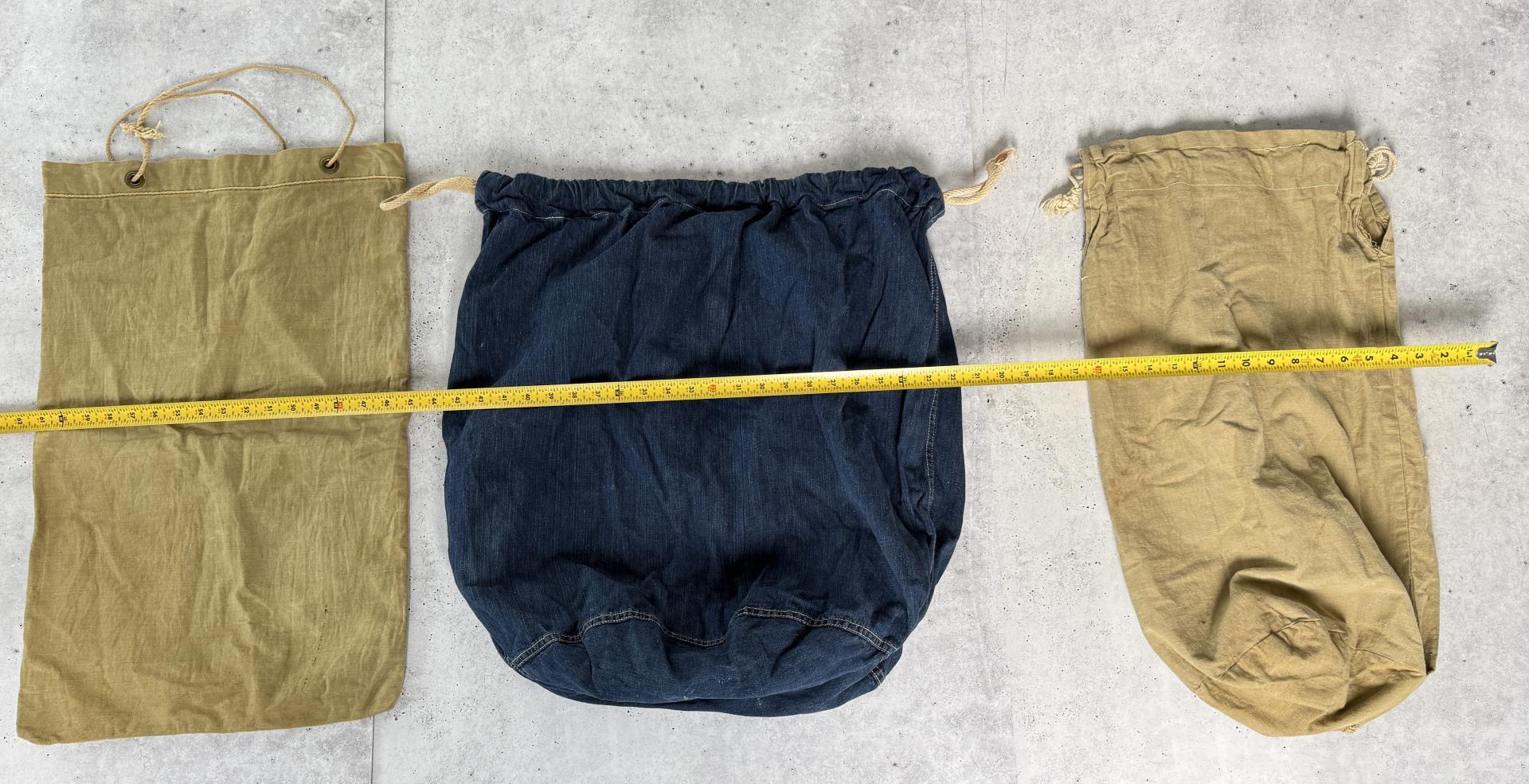 WWI WW1 WW2 US Army Navy Duffle Bags