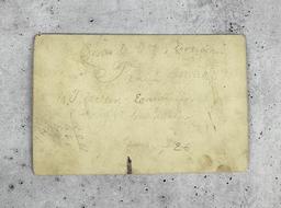 Identified Railroad Engine Cabinet Photo
