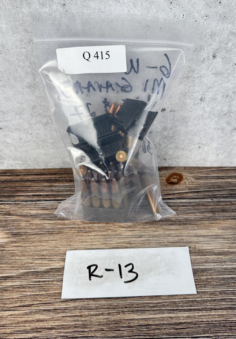 21 Rounds of M1 Garand .30 Rifle Ammo