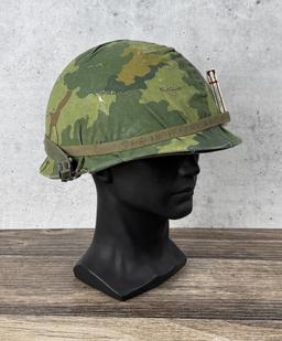 Vietnam War M1 US Army Helmet