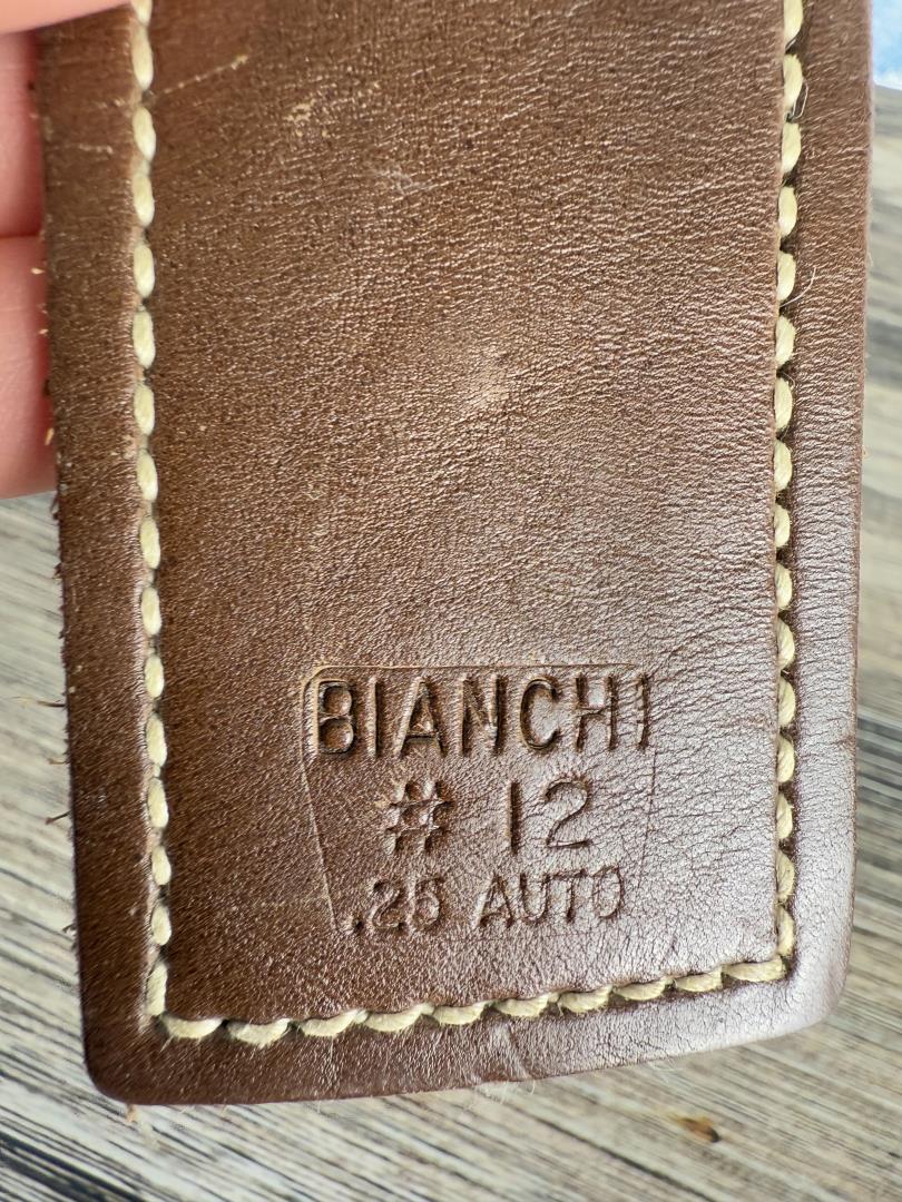 Bianchi No 12 .25 Auto Ankle Holster