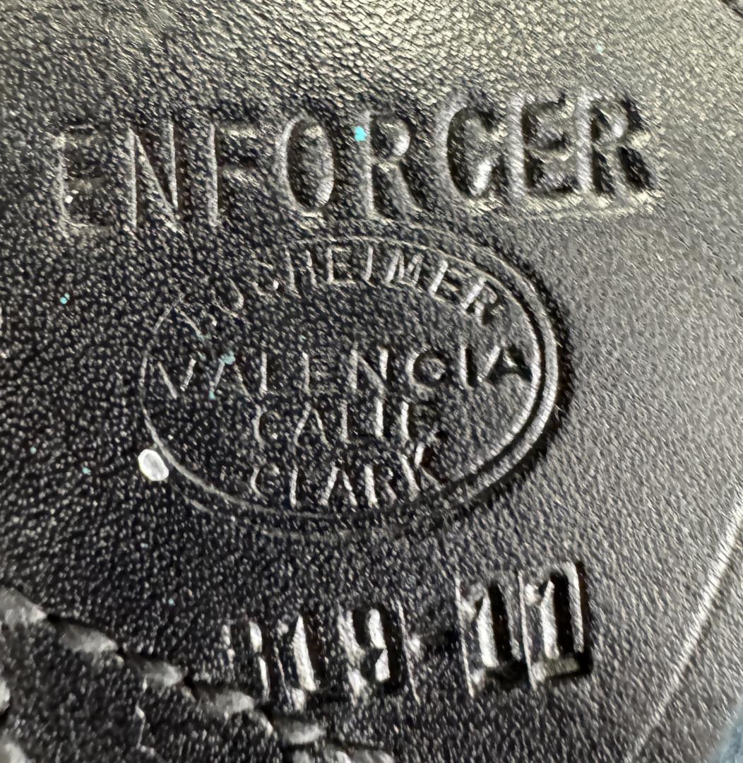 Large Group Of Black Leather Holsters