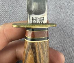 Marbles Gladstone Ideal Wood Handle Knife