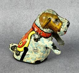 Marx Tin Litho Flippo Jumping Dog Toy