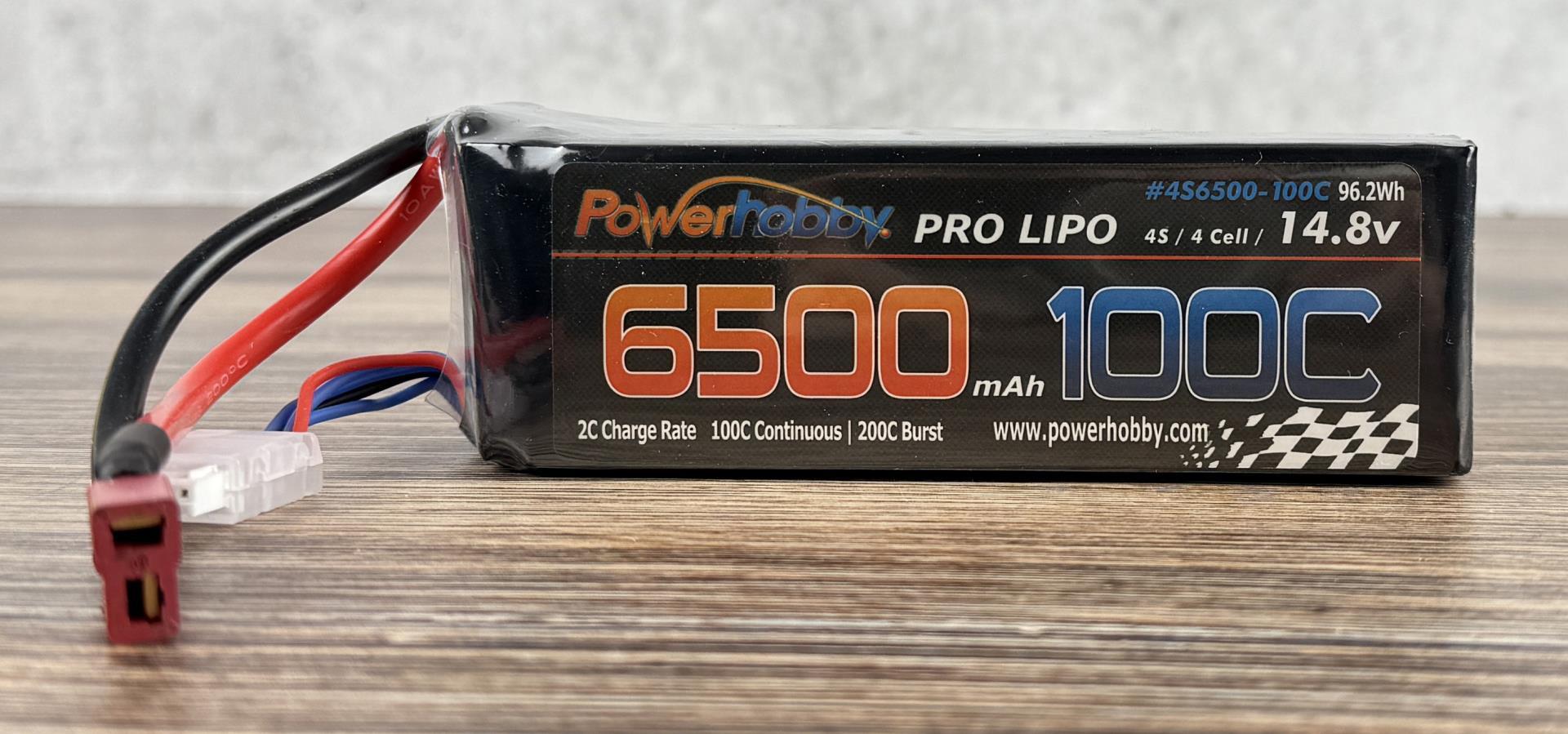 Power Hobby Pro Lipo Battery 6500 100C