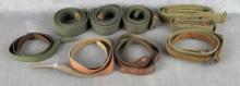 Collection of Soviet SKS Rifle Slings