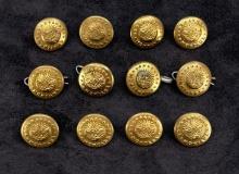 Montana Highway Patrol Uniform Buttons