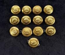 Montana Highway Patrol Uniform Buttons