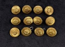 Montana Highway Patrol Uniform Buttons