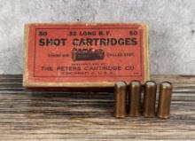 Peters .32 Long Rimfire Shot Shell Ammo Box