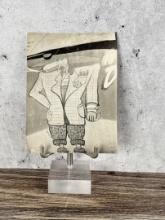 WW2 Bomber Airplane Plane Nose Art Photo