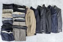 Group of Mens Formal Dress Clothing