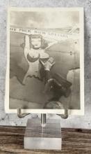 WW2 Bomber Airplane Plane Nose Art Photo