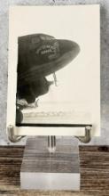 WW2 Bomber Airplane Plane Nose Art Photo