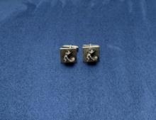 Pete Morgan Navajo Sterling Silver Cufflinks