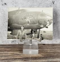WW2 Bomber Airplane Plane Nose Art Photo