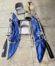 Buck's Bags Southfork Pontoon Fishing Boat