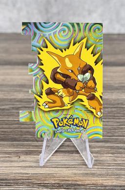 Topps Pokemon Die Cut Alakazam Card EV9