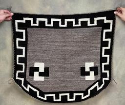 1920s Navajo Indian Saddle Blanket Rug