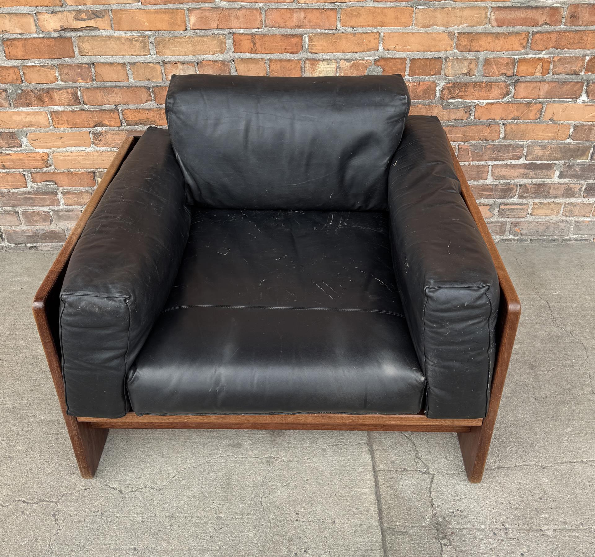 Afra and Tobia Scarpa Bastiano Cube Chair