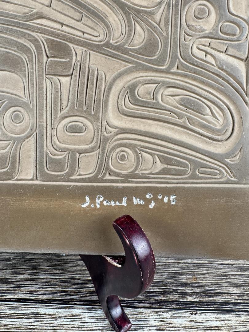 Joseph Illig Northwest Coast Indian Panel Crabcat