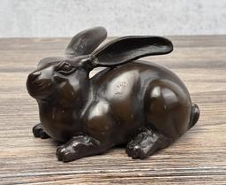 Chinese Bronze Rabbit