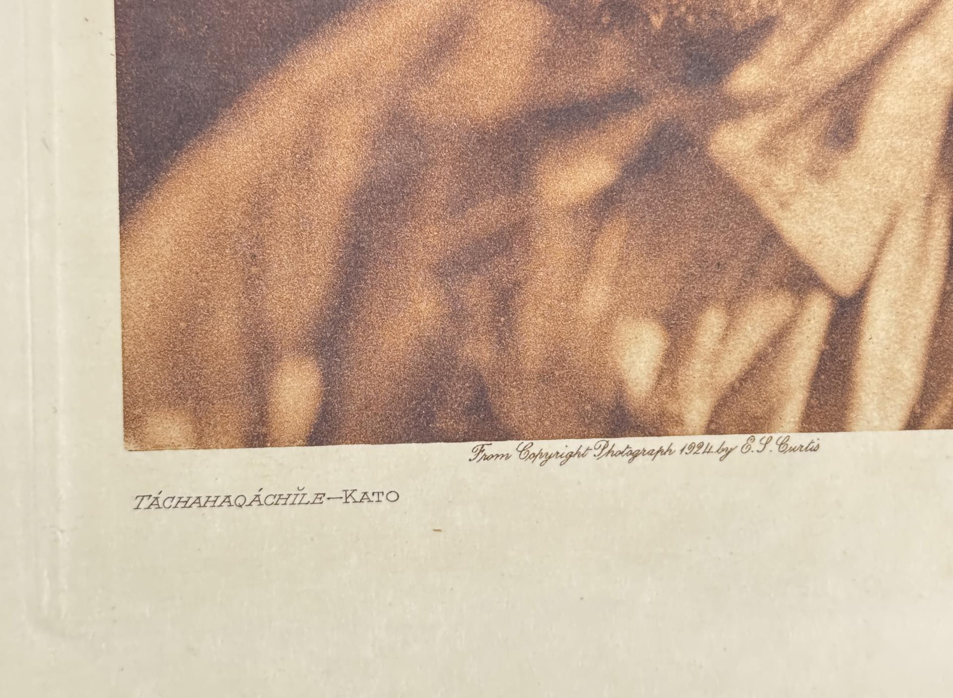 Edward Curtis Photogravure Tachahaqachile Kato