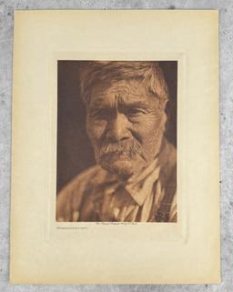 Edward Curtis Photogravure Tachahaqachile Kato