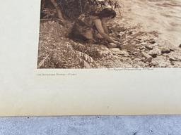 Edward Curtis Photogravure On Russian River Pomo