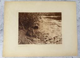 Edward Curtis Photogravure On Russian River Pomo