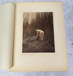 Edward Curtis Photogravure Gathering Tules