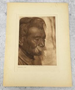 Edward Curtis Photogravure Koshonono Pomo