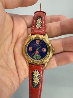 Michel Jordi Swiss Flowers Watch