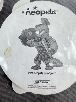 Neopets 3D Jumbo Stickers