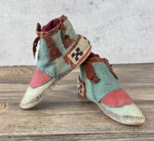 Antique Hopi Pueblo Moccasins