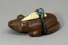 Anderson Weahkee Zuni Fetish Frog