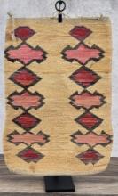 Antique Nez Perce Indian Woven Corn Husk Bag