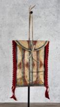 Plains Indian Painted Parfleche Case Envelope
