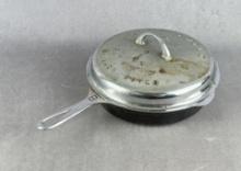 Griswold No 8 704L Cast Iron Skillet and Lid