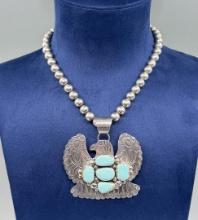 Albert & Jeanette Cleveland Navajo Necklace
