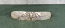 Haida Sterling Silver Hair Barrette Clip