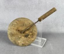 Folk Art Wheelwright Blacksmith Travelers Wheel